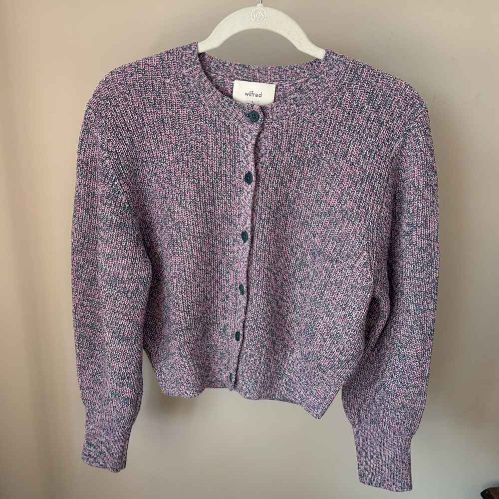 Aritzia Wilfred Wool Nora Cardigan